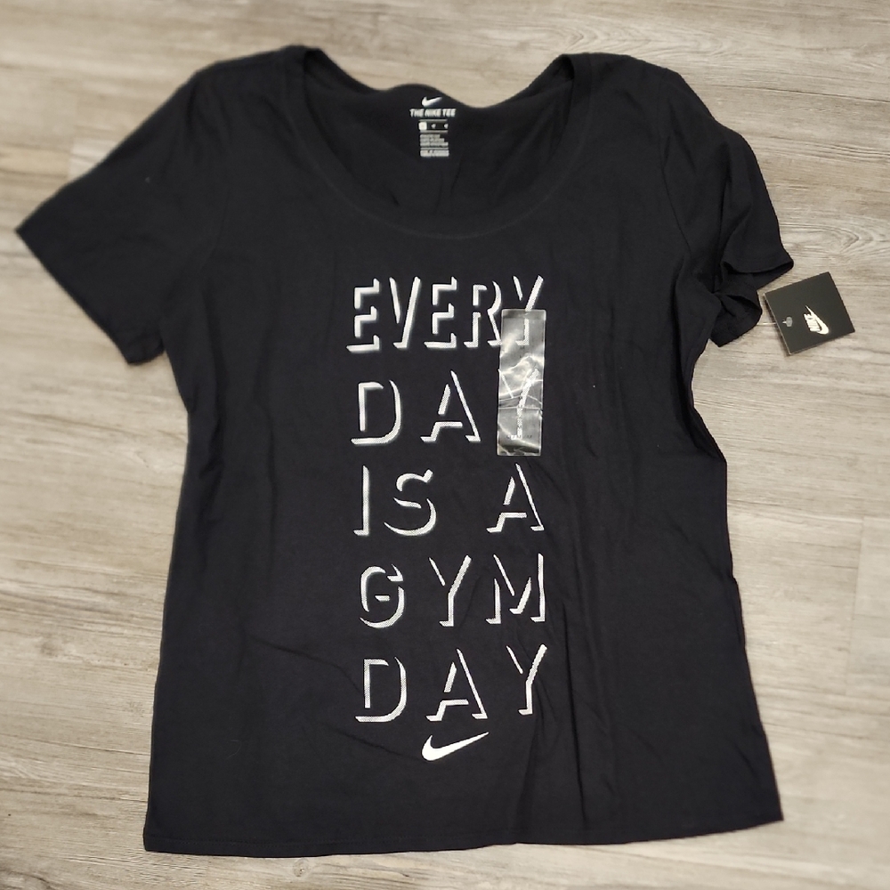 Nike Black Graphic T-Shirt
